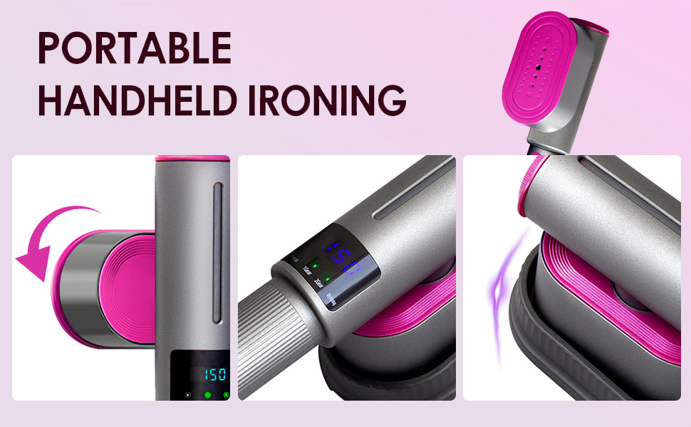 portable handheld ironing