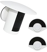 2Pack Sun Rain Shade Camera Cover Compatible with Ring Outdoor Cam Plus,Outdoor Camera Shield Cov...