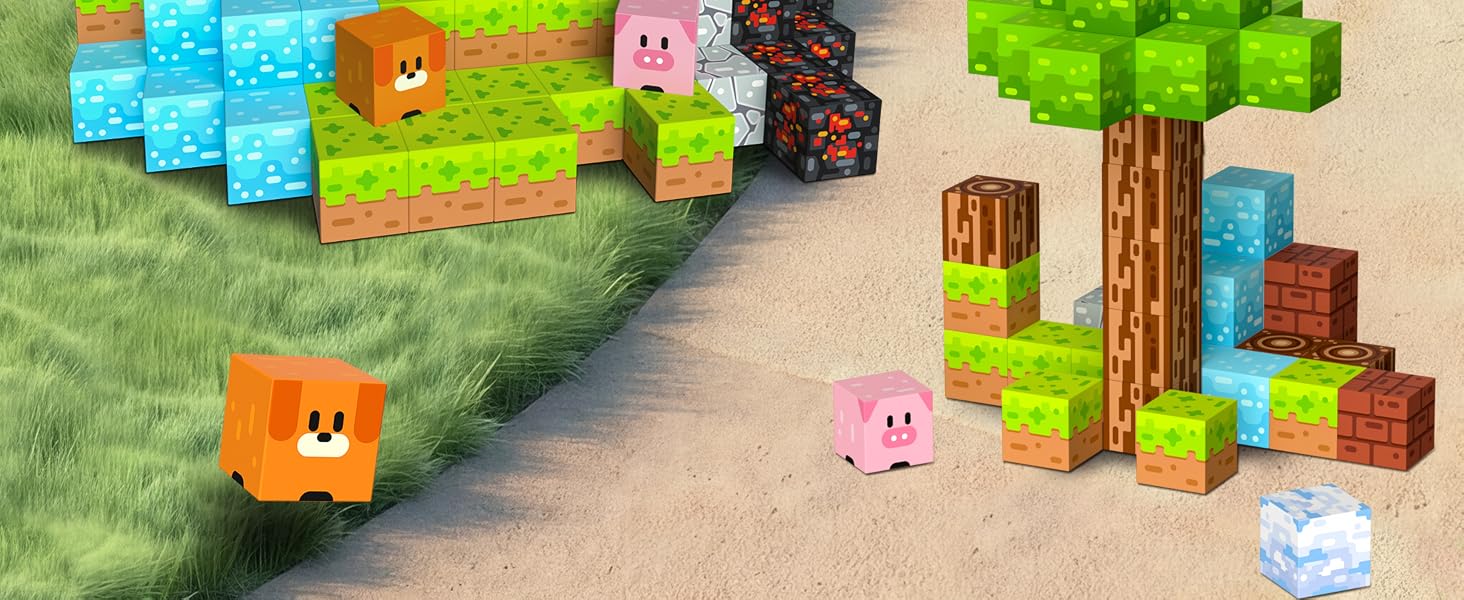 magnetic minecraft blocks