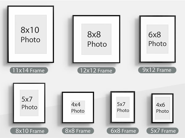 11x14 frame for 8x10 photo