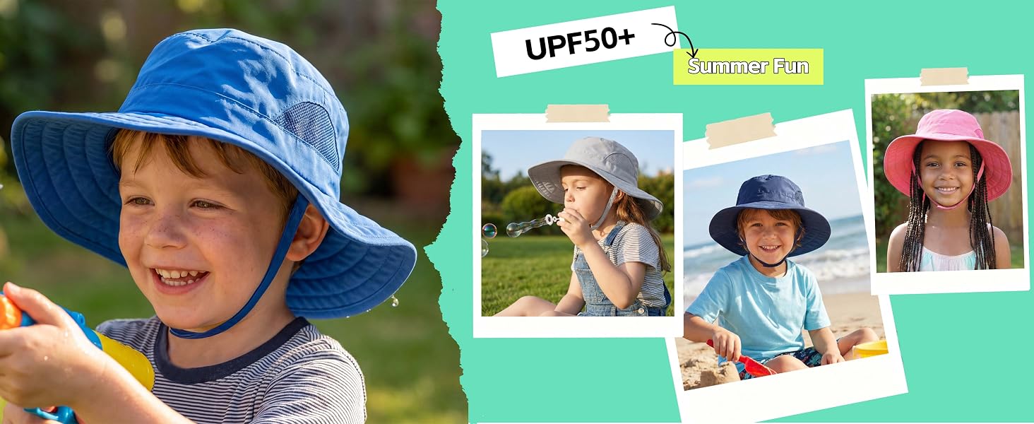 Connectyle kids sun hat