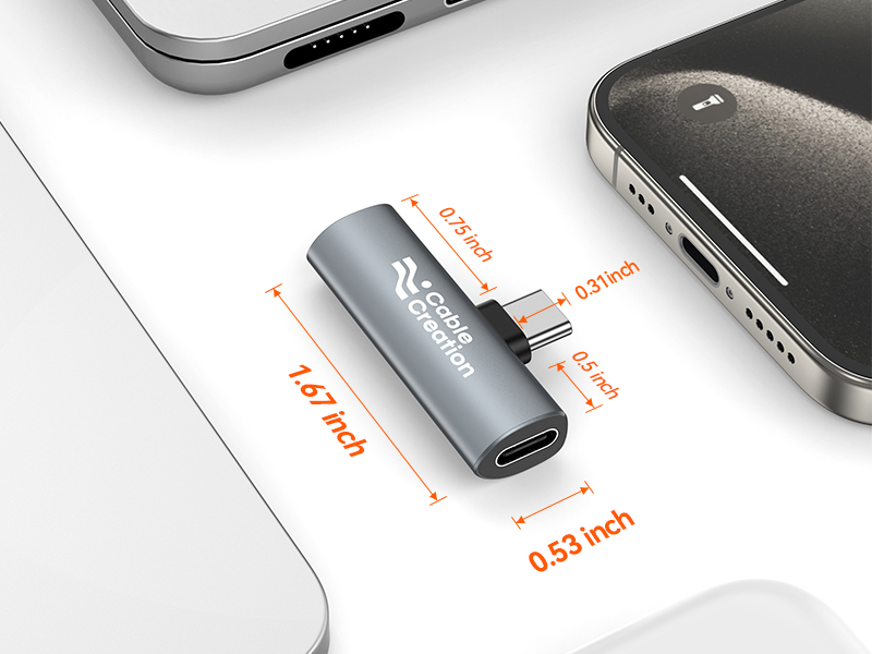 usb c audio and charging adapter