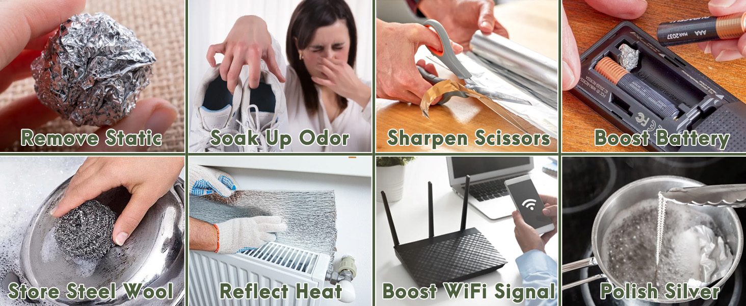 Mestaek Aluminum Foil — More Dimensions of Application,Deodorization, adsorption, cleaning, storage