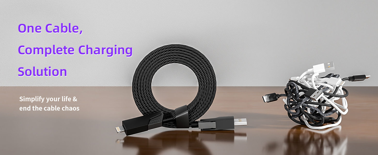 4 in 1 charging cable