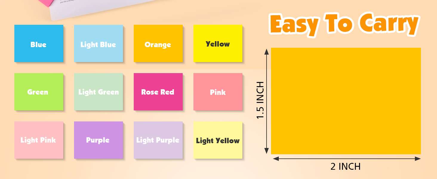 sticky notes