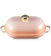 Le Creuset Enameled Cast Iron Signature Oval Bread Oven, 11.5 inch, Peche