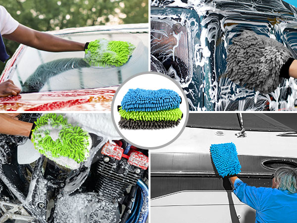 HOMEXCEL Car Wash Mitt