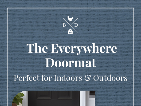 Welcome mat Front door mat Outdoor doormat Indoor welcome mat Eye-catching design
