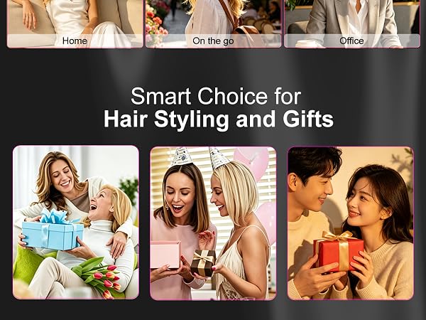2026 Upgraded 2-in-1 Hair Straightener & Curler