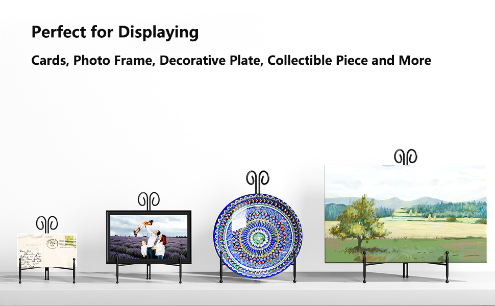 Plate Stand and Holder Display Stand