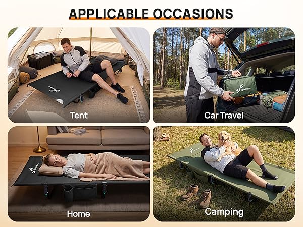 camping cot