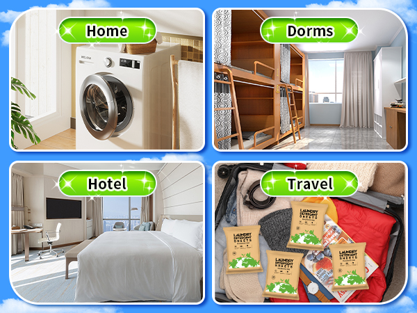 travel laundry sheets