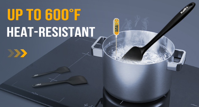 heat resistant silicone spatula