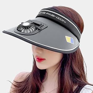 USB Sun Visor Hat