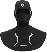 ROCKBROS Thermal Ski Mask Windproof Fleece Balaclava Mask for Cold Weather Ski Face Mask Men