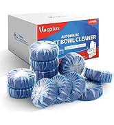 Vacplus Automatic Toilet Bowl Cleaner Tablets, Bathroom Toilet Tank Cleaner (12 PACK), VA-T165