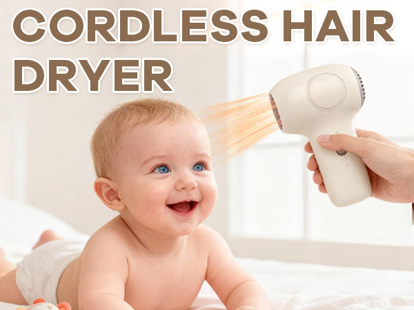 cordless hair dryer cordless blow dryer mini hair dryer battery powered hair dryer small hair dryer
