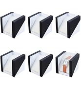 PH PandaHall 6PCS Single Grid Watch Box with Pillow, Watch Gift Box Storage Holder Organizer with...