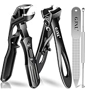 Toenail Clippers for Seniors Thick Toenails, Angled Head Large Toe Nail Clippers for Men, Ultra W...