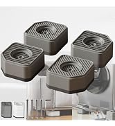 Anti Vibration Pads for Washing Machine, 1.8/3/4 Inch Washer Dryer Height Risers with Non-Slip Ru...