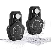 UMUST 2 Pack Waterproof Airtag Holder for Kids, Apple Air Tags Hidden Case with Pins, Magnetic Ai...