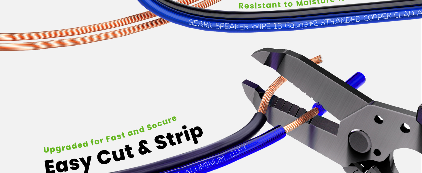 speaker wire 18 gauge 100 ft