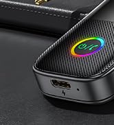 Bluetooth Transmitter Receiver,Wireless Transmitter Suitable for Airplanes,TV, Gym,Supports to 2 ...