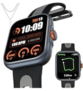 BRUBOSES Smart Watch GPS Alexa Built-in,Answer/Make Calls,24/7 Heart Rate Monitor,SpO2/Stress/Sle...