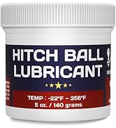 BTAS Trailer Hitch Ball Lubricant Waterproof Grease with PTFE 5oz,Reduces Friction & Wear & Noise...