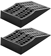 VEVOR Car Ramps, 2 PCS 20000 lbs GVW Capacity, 2.6 in Lift Height, Portable Low Profile Car Servi...