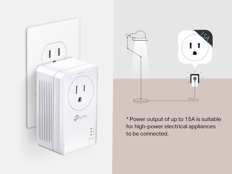 Built-in Power Outlet