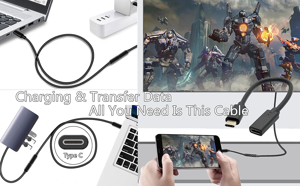 usb-c extension cord