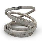 SuperDi 580364609 580364605 Mower Belt 3/8" x 63.5" Replacement for Husqvarna LC221A Drive Belt L...