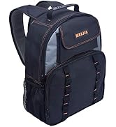 MEIJIA Heavy-Duty Tool Bag Backpack with Padded Back,Perfect Storage & Organizer for a Contractor...