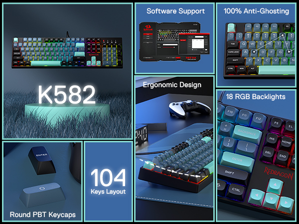 K582 most features