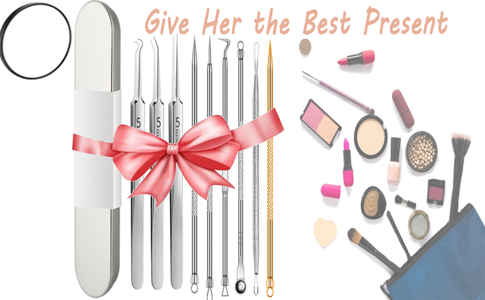 acsart stainless steel blackhead remover kit