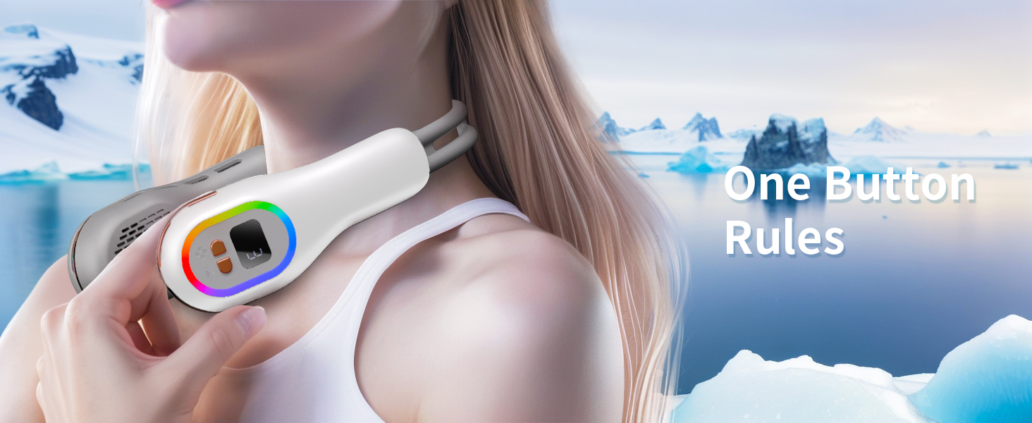 hand free neck fan