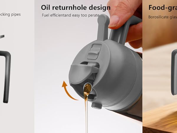 Pour oil