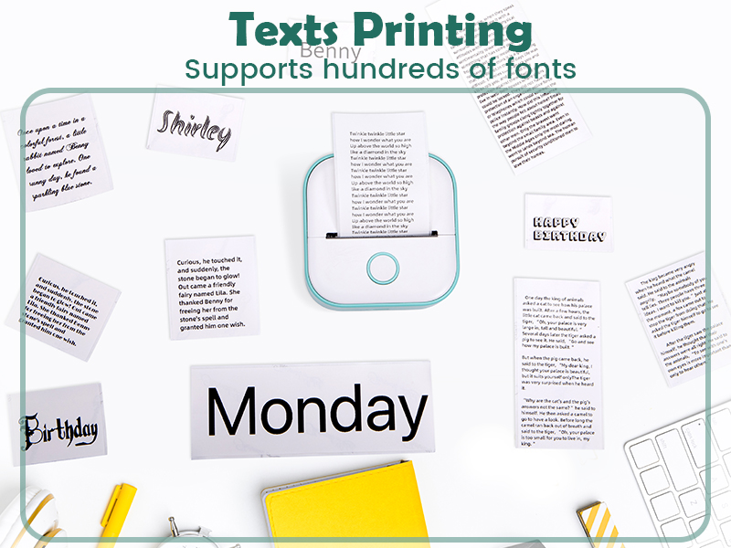 mini sticker printer