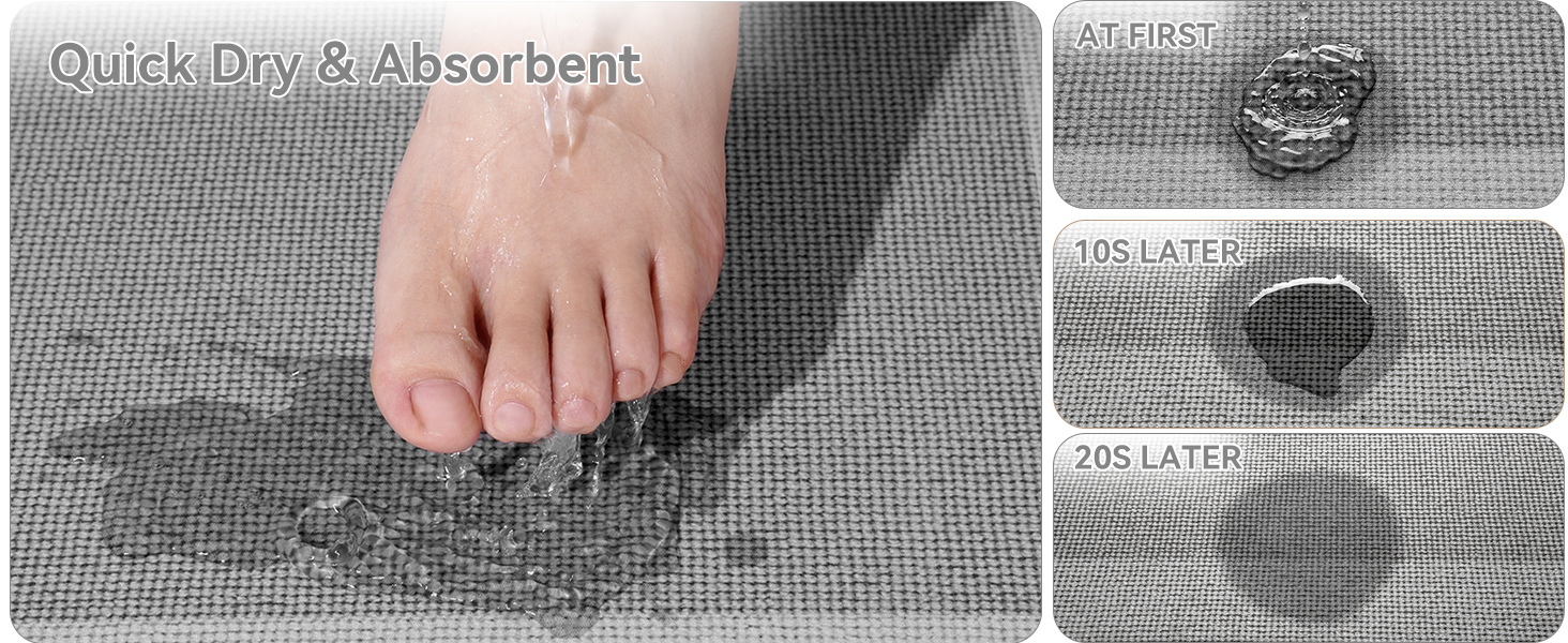 bath mats bath rugs for bathroom non slip ultra thin bathroom mat quick dry absorbent bath mat