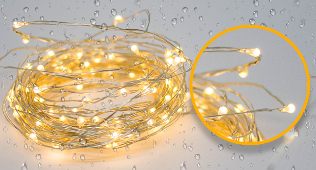 waterproof string lights