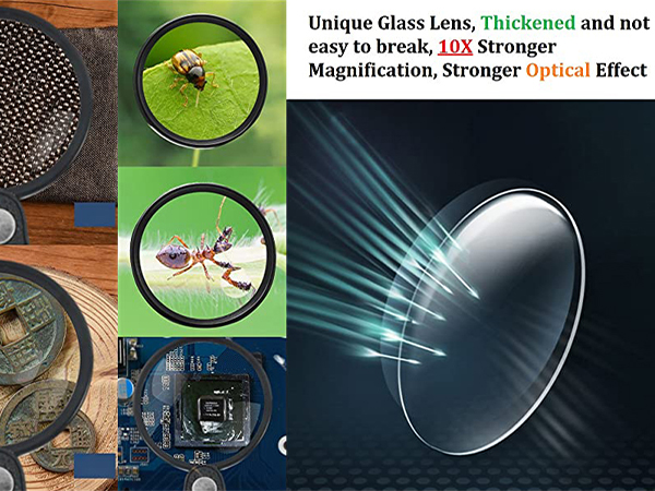 10X Small Pocket Magnifier
