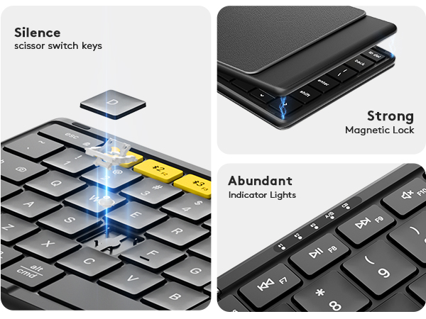 full size folding keyboard