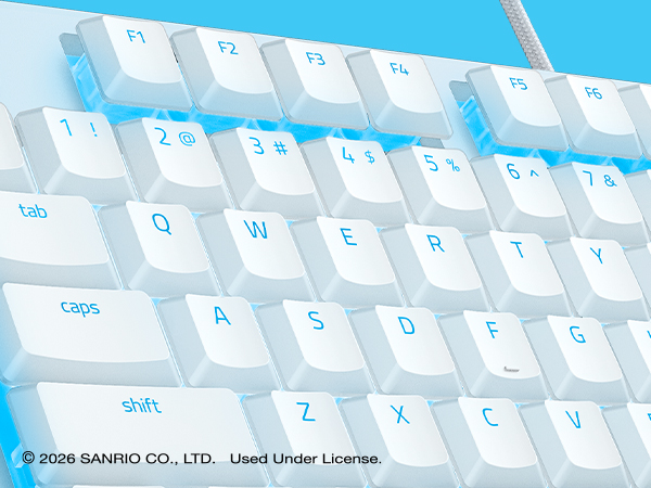 UV-coated Keycaps