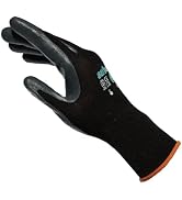safedenn High-Comfort Nylon Safety Work Gloves, Touchscreen, Non-Slip, Abrasion-Resistant for Mul...