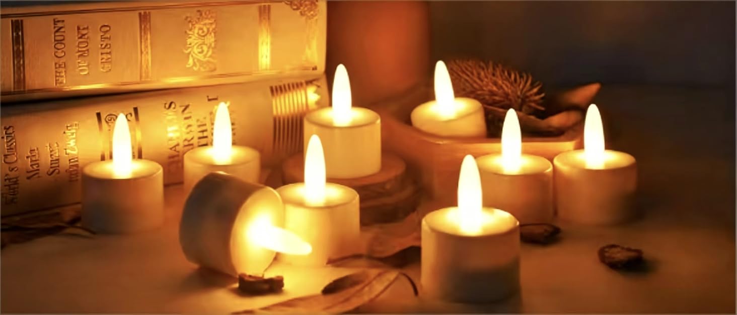 rechargeable tea lights