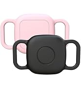 Waterproof Dog Collar Holder for Tile Life360 Mate 2024/2022 Tracker,2 Pack Anti Lost Soft Silico...