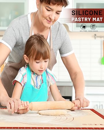 silicone pastry mat