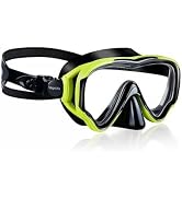 VegoVia Adult Swim Goggles with Nose Cover, 180° Clear Wide View No Leak Diving Mask Pool Goggles...