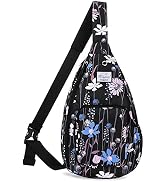 KAMO Sling Backpack Chest Shoulder Bag Crossbody Cycling Travel Hiking Daypack for Men Women Boys...